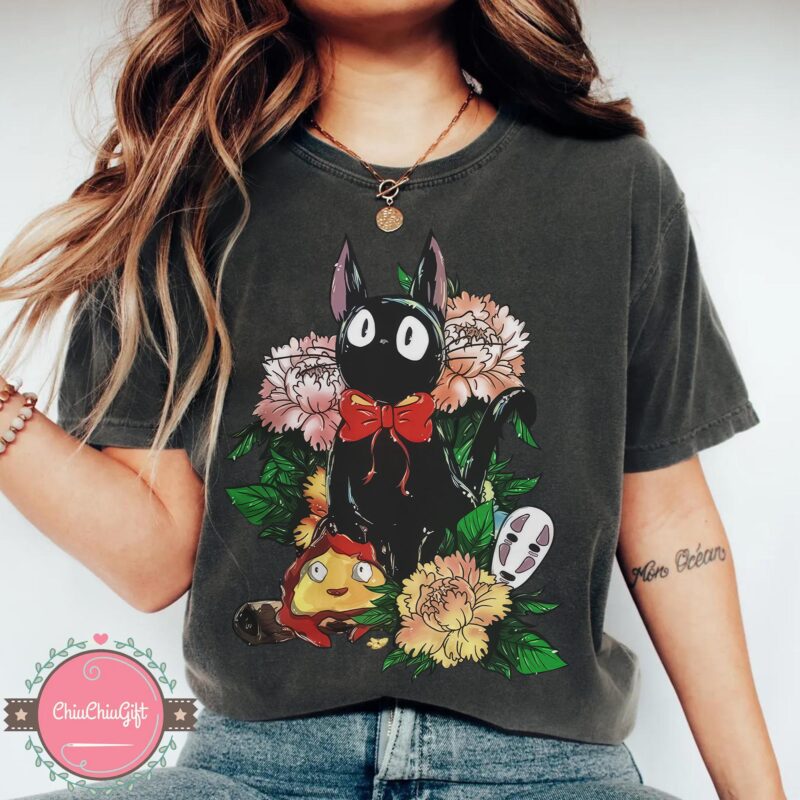 Vintage Anime-Inspired Graphic Tee