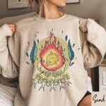 Vintage-Calcifer-Design-Graphic-Tee-by-Sapelle-3
