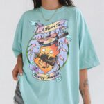 Vintage-Calcifer-Howls-Moving-Castle-Graphic-Tee-Sapelle Vintage Calcifer Howl's Moving Castle Graphic Tee Sapelle