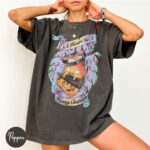 Vintage-Calcifer-Howls-Moving-Castle-Graphic-Tee-Sapelle-3