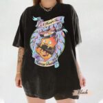 Vintage-Calcifer-Howls-Moving-Castle-Graphic-Tee-Sapelle-4