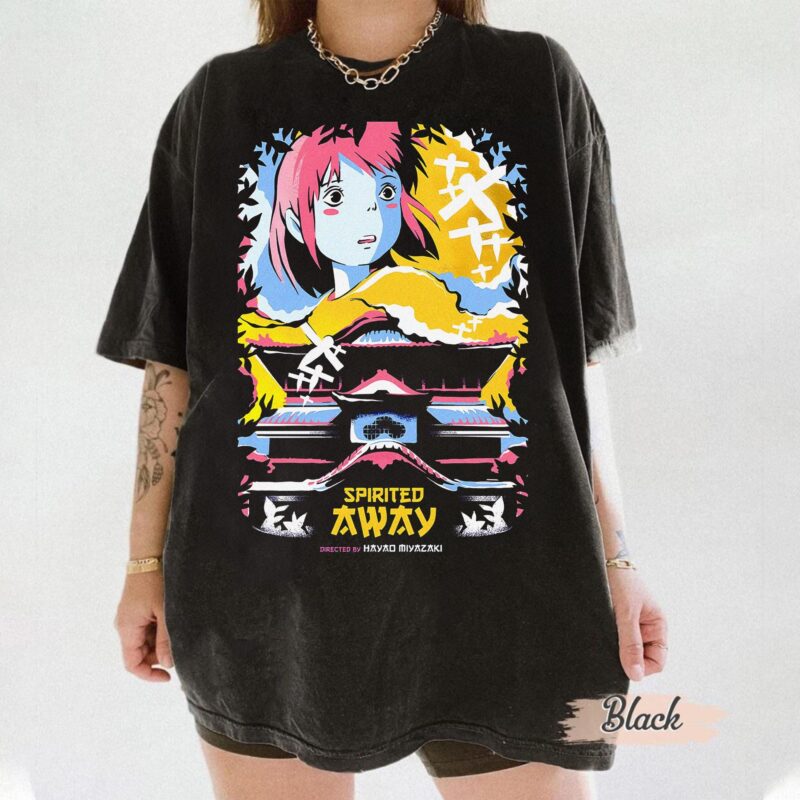 No Face and Haku Graphic Tee