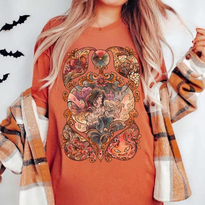 Vintage-Howls-Moving-Castle-Y2K-Graphic-Tee-by-Sapelle Vintage Howl's Moving Castle Y2K Graphic Tee by Sapelle