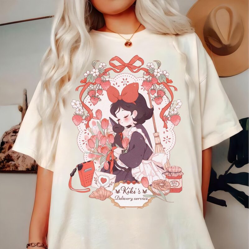 Vintage-Kikis-Delivery-Service-and-Jiji-Graphic-Tee-Sapelle Vintage Kiki's Delivery Service and Jiji Graphic Tee