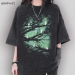 Vintage Kodama Forest Spirit Graphic Tee by Sapelle
