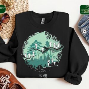 Vintage Kodama Princess Mononoke Graphic Tee by Sapelle