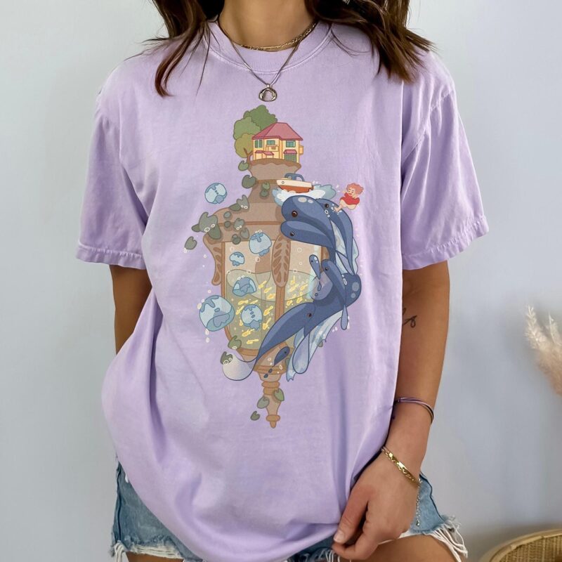 Vintage-Ponyo-Graphic-Tee-by-Sapelle Vintage Ponyo Graphic Tee by Sapelle