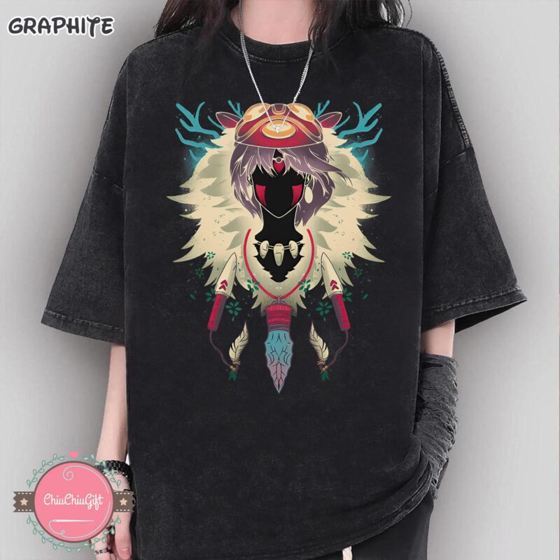 Vintage Princess Mononoke Graphic Tee by Sapelle