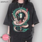 Vintage-Spirited-Away-Haku-No-Face-and-Chihiro-Graphic-Tee-by-Sapelle-8