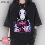 Vintage Spirited Away No-Face Y2K Graphic Tee by Sapelle