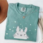 Vintage-Totoro-Anime-Graphic-Tee-by-Sapelle Vintage Totoro Anime Graphic Tee by Sapelle