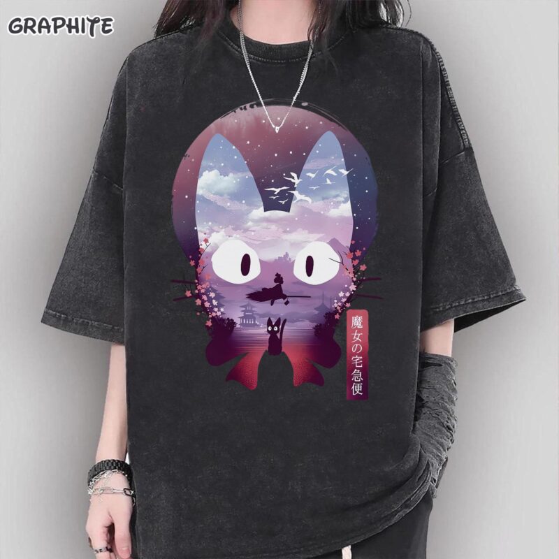 Whimsical Delivery Service Graphic Tee Sapelle